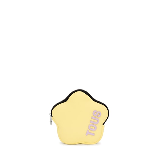 Trousse de toilette jaune fleur TOUS Carol