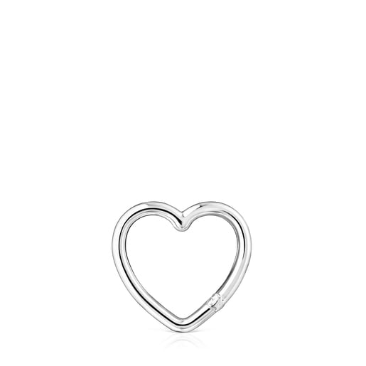 Anilla mediana Hold corazón de Plata