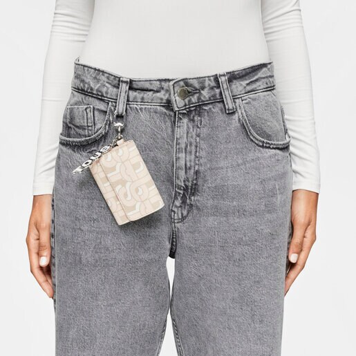 Porte-clés Envelope beige TOUS MANIFESTO