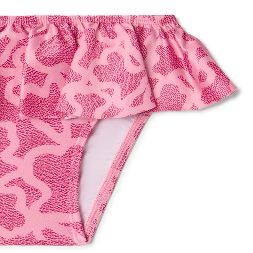 Calcetes de bany per a nena Kaos rosa