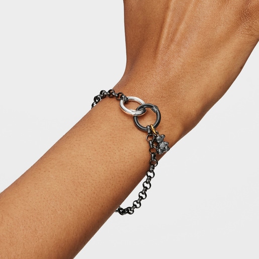 Dark Silver Hold Bracelet. 69/100