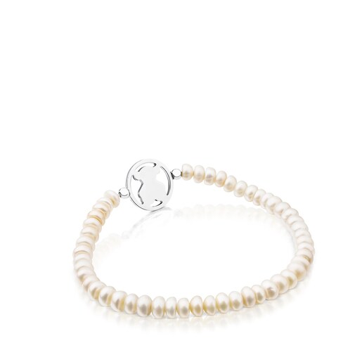 Camille Bracelet in Silver with Pearls