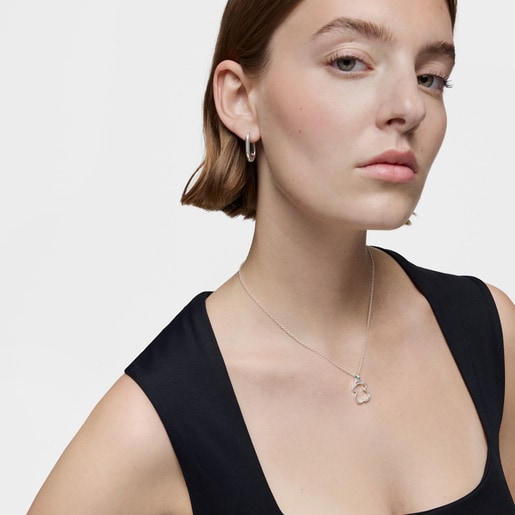 Silver Silueta Necklace