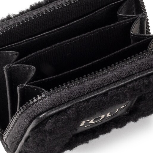Medium black Amaya Warm Change purse