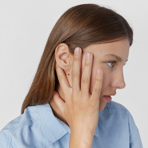 Серьга со звездой Les Classiques из розового золота с бриллиантами