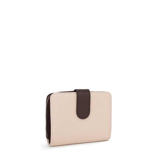 Small beige and brown New Dubai Wallet | TOUS