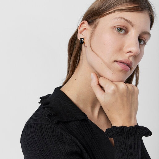 Aretes TOUS Color con baño de oro 18 kt sobre plata