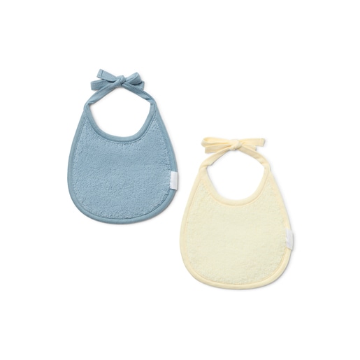 Set of SMuse bibs in blue