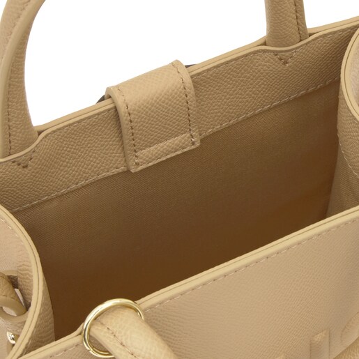 Sand-colored Cube minibag TOUS Brenda