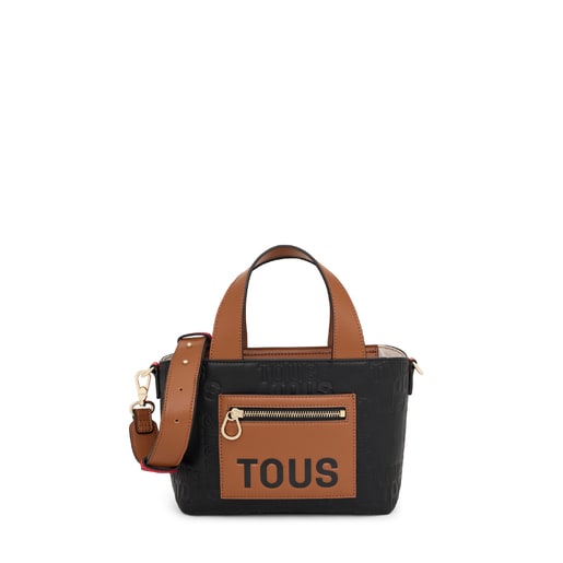 Small black and brown Tote bag TOUS Nanda | TOUS