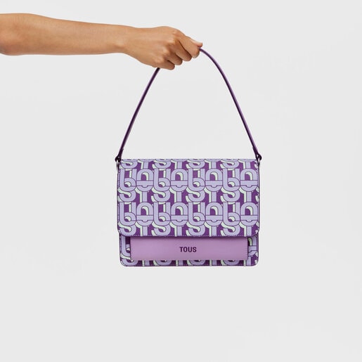 モーブカラーのミディアム Audree クロスボディバッグ TOUS MANIFESTO