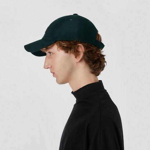 כובע מצחייה TOUS Olympe בצבע ירוק