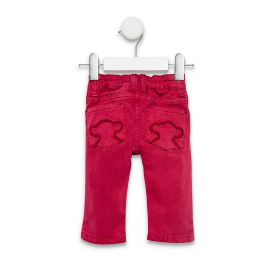 Pantaló tintat Pant Vermell