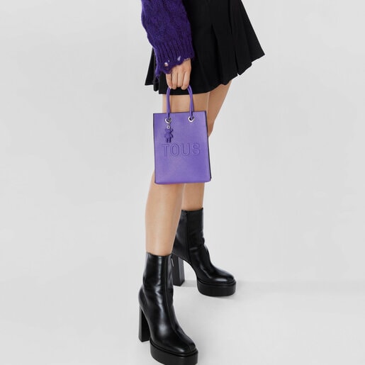Lilac-colored TOUS La Rue Pop Minibag
