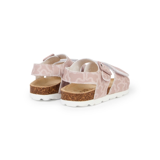 Baby sandals in Run beige