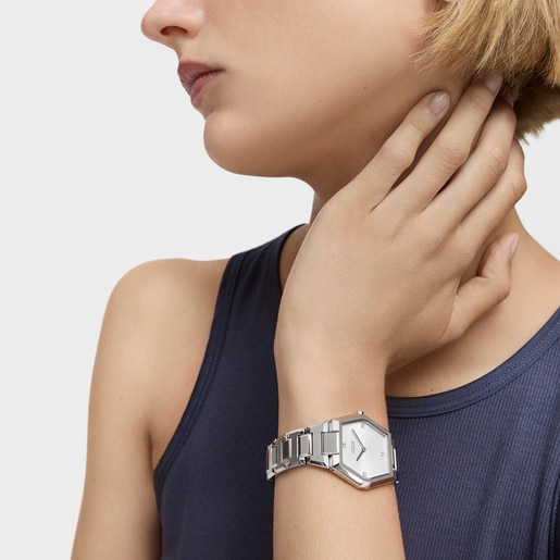 Analog Watch with aluminum bracelet Karat