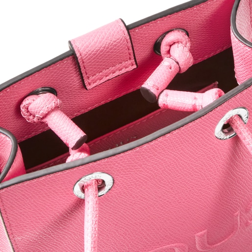 حقيبة يد TOUS Funny صغيرة الحجم باللون الوردي