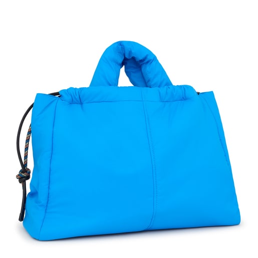 Large blue One-shoulder bag TOUS Cloud Soft