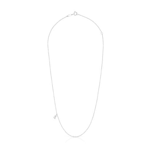 Silver Bold Bear Necklace | TOUS