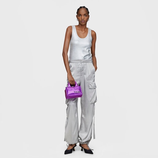 Lilac-colored City Minibag TOUS Party