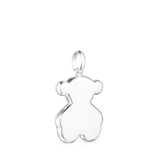 Silver Sweet Dolls bear Pendant