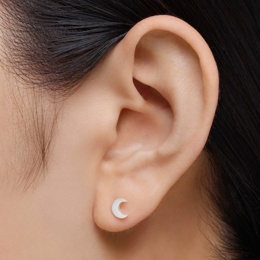 Silver moon Earrings TOUS Motifs