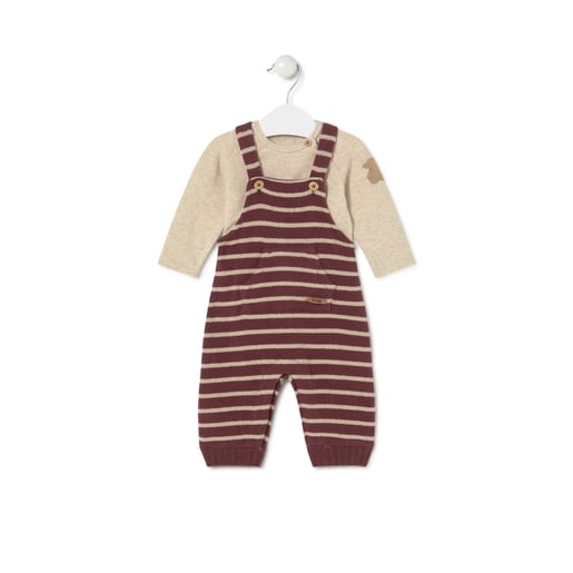 Boys outfit in Garnet maroon