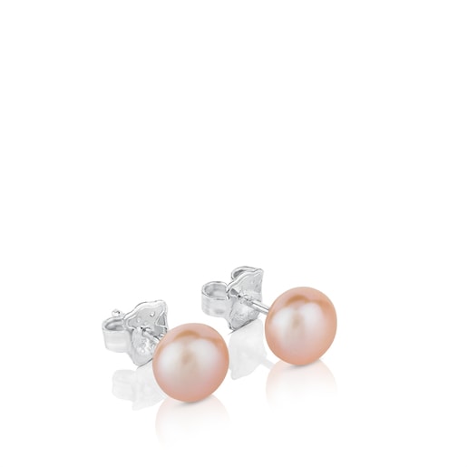 Silver TOUS Pearl Earrings pack