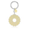 Portachiavi giallo TOUS Circle Logo