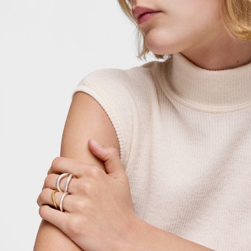 Hav Bicolor Ring set