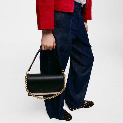 Medium black Audree Crossbody bag Kaos Icon