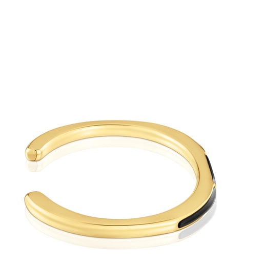 أسورة من العقيق والفضة المطلية بالذهب عيار 18 قيراطًا من التشكيلة Line