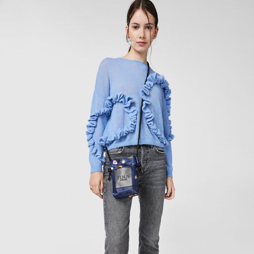 Mini bolsa azul TOUS Magic