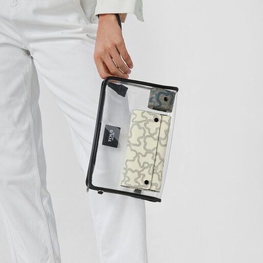 حقيبة كلاتش TOUS Kaos Summer بلون أسود