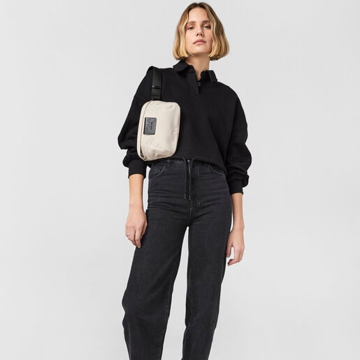 Бежевая сумка-кроссбоди TOUS Empire Soft Chain