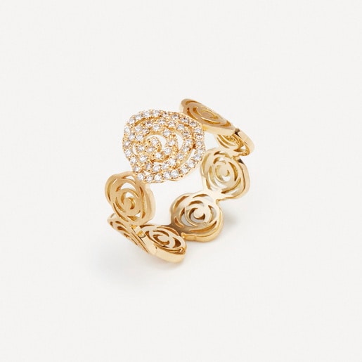 Sortija de oro con diamantes TOUS ATELIER