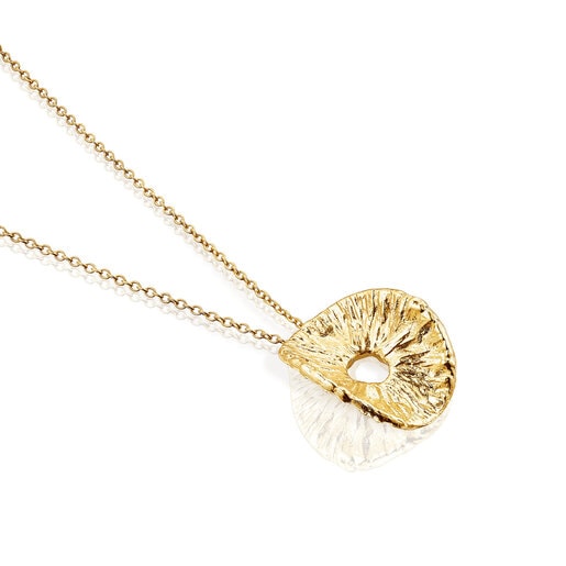 Silver vermeil Wicker Necklace