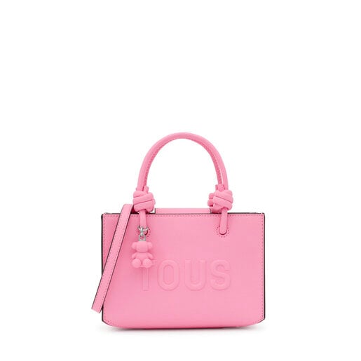 Mini-Handtasche TOUS La Rue New Horizontal in Pink