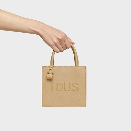 Sand-colored Cube minibag TOUS Brenda