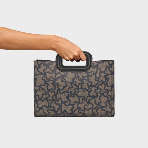 Medium black Kaos Icon Amaya Shopping Bag