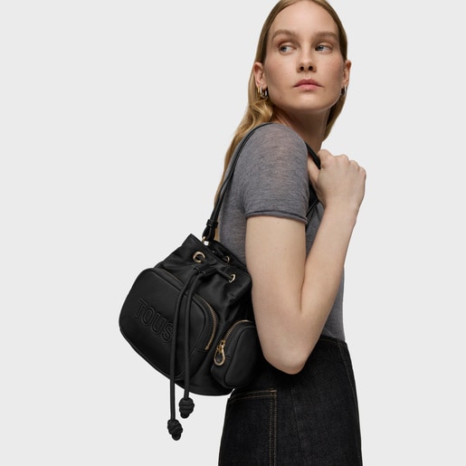 Sac à bandoulière noir moyen TOUS Roomy