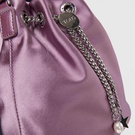 Mauve TOUS Magic Bucket bag