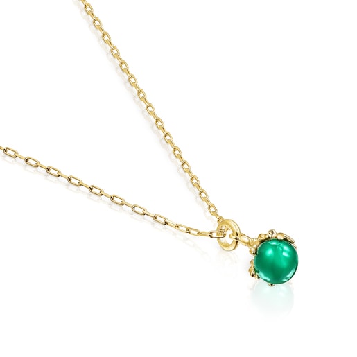 Колье Oceaan Color из вермеля с хризопразом