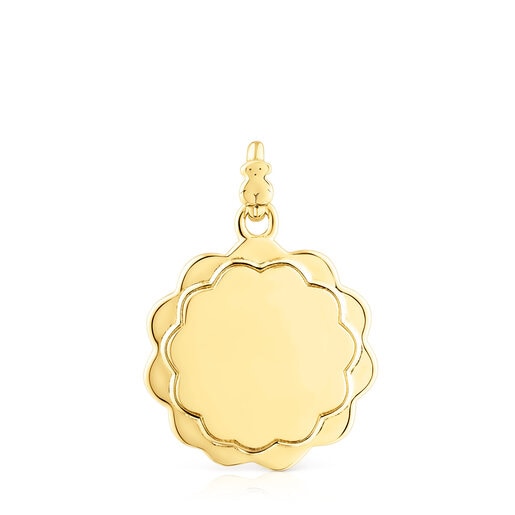 TOUS Silver vermeil floral Medallion Efecttous | Westland Mall