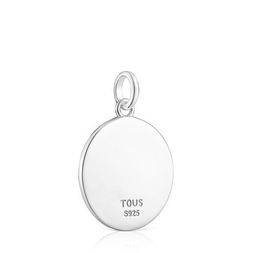 TOUS Silver crochet bear Medallion Efecttous | Westland Mall