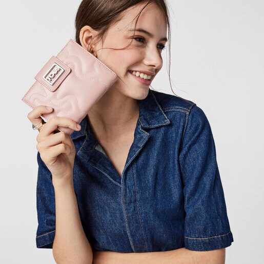 Billetera mediana Kaos Dream rosa