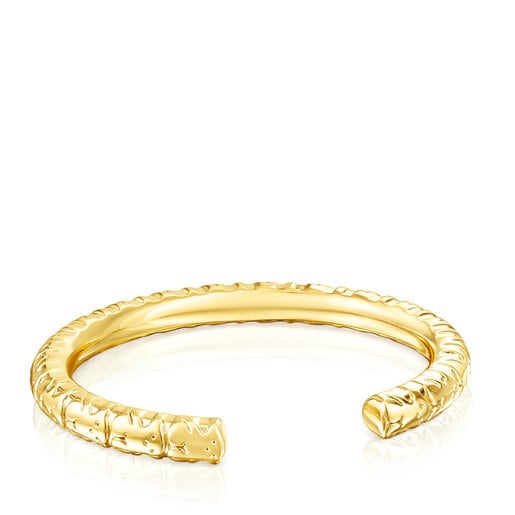 Bracelet Straight XL en Argent Vermeil