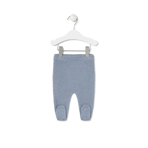 Newborn baby set in Tricot blue