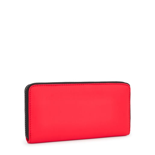 コーラルカラーのウォレット TOUS Balloon Soft