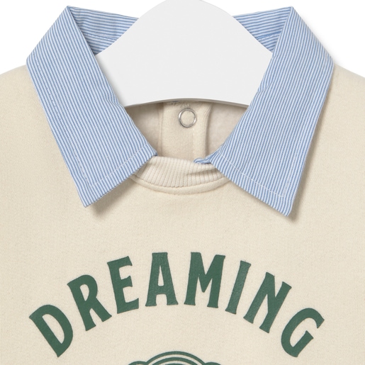 DREAMING WITH TOUS sweatshirt in Casual ecru